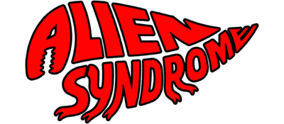 Alien Syndrome logo for Amiga